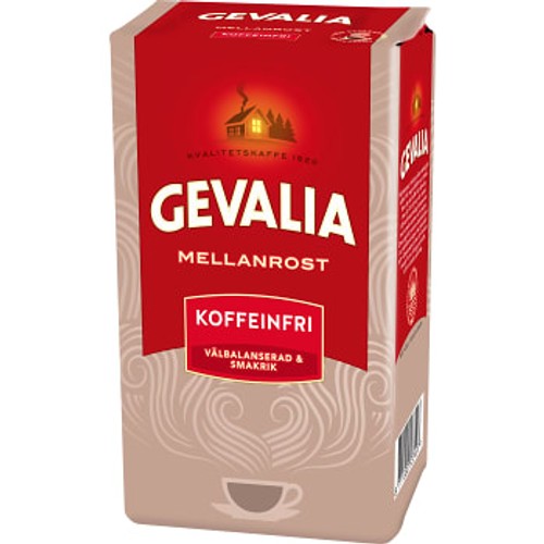 Bryggkaffe Koffeinfritt Mellanrost 425g Gevalia