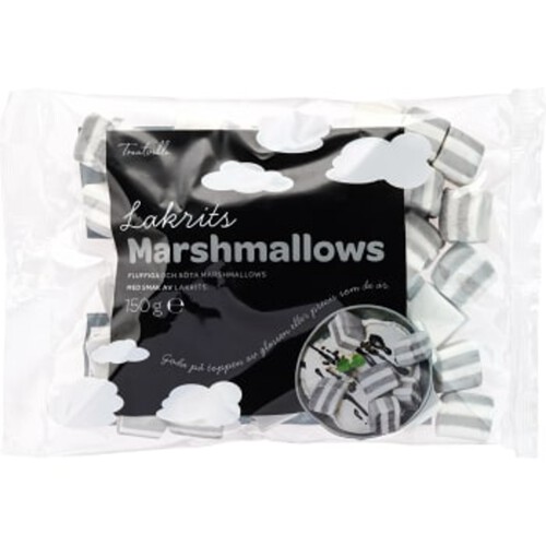 Marshmallows Lakrits 150g Treatville