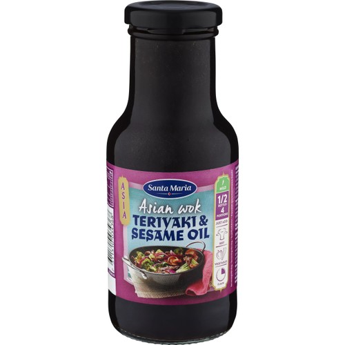 Asia Teriyaki & Sesame oil Woksås 250ml Santa Maria