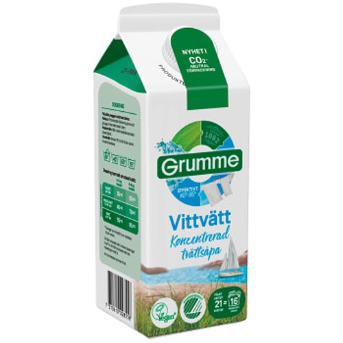 Tvättmedel Flytande Vittvätt 750ml Grumme