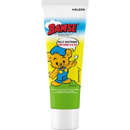 Tandkräm Bamse Barn 75ml Sensodyne