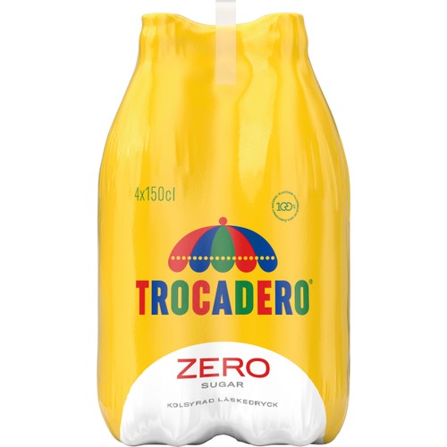 Läsk Zero 4x150cl Trocadero