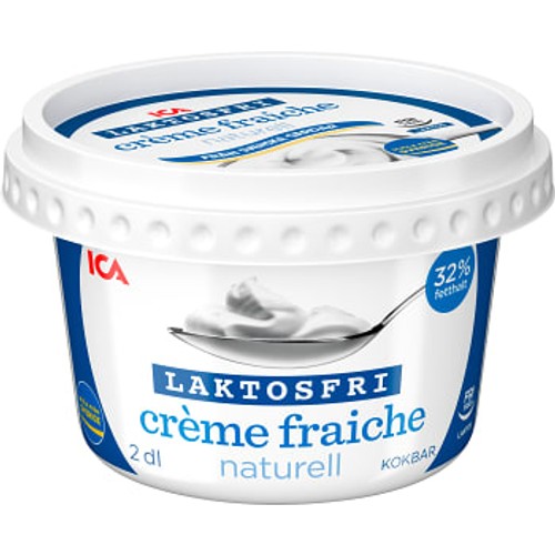Crème fraiche Laktosfri 32% 2dl ICA