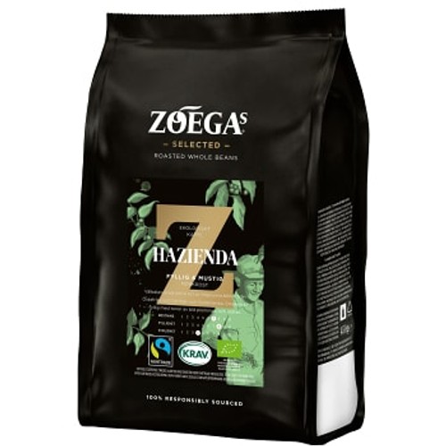 Kaffebönor Hazienda Ekologisk 450g KRAV Zoegas