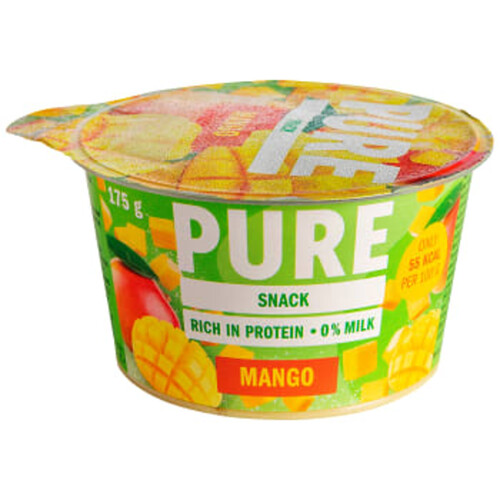 Mellanmål Snack Mango 175g Pure