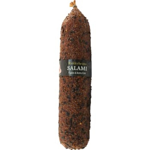 Salami Figues & ancho chili i skivor ca 10g, Ridderheims