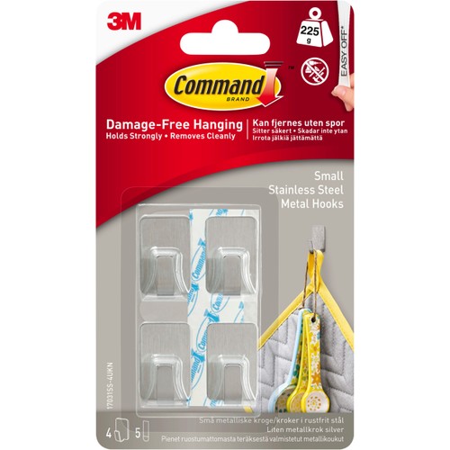 Krok metall 4cm hög 4-p Command