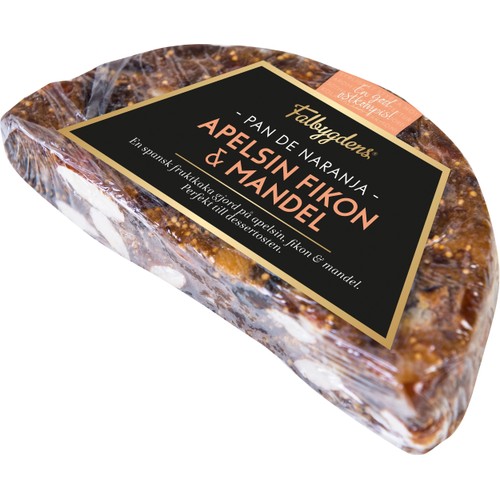 Fruktkaka Apelsin fikon & mandel 125g Falbygdens ost
