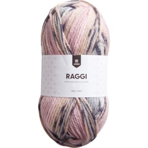 Garn Raggi Rosey meadow 100g Järbo