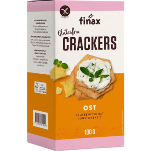 Cheese Crackers 100g Finax