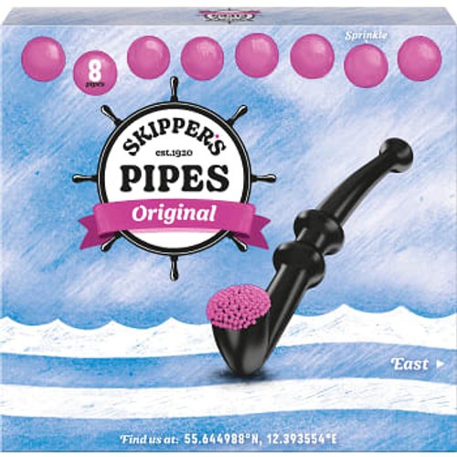 Skippers pipe 8-p 136g Malaco