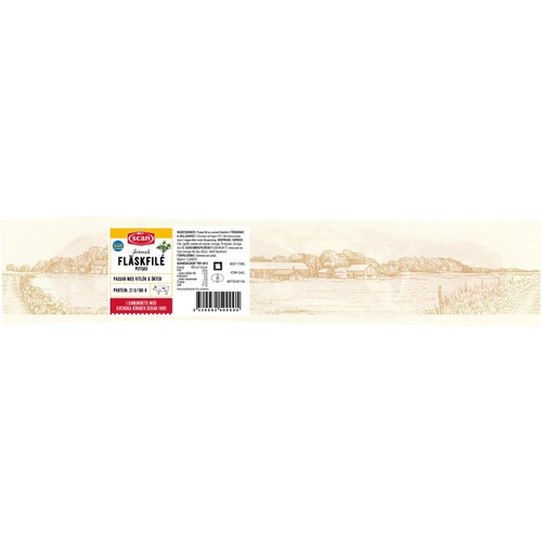 Fläskfilé Färsk putsad ca 500g Scan