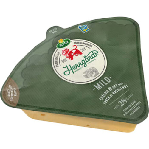 Herrgård® ost mild 28% ca 1,6kg Arla Ko®