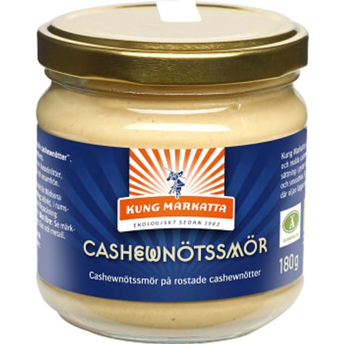 Cashewnötssmör EKO 180g Kung Markatta