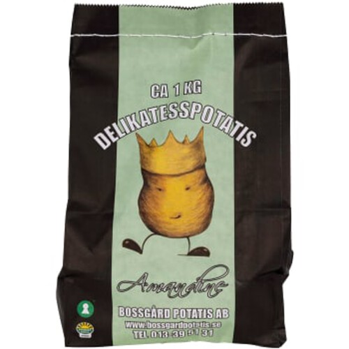 Delikatesspotatis Amandine 1kg Bossgård Potatis