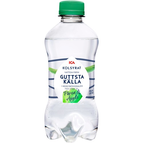 Kolsyrat vatten Päron/Äpple 33cl ICA