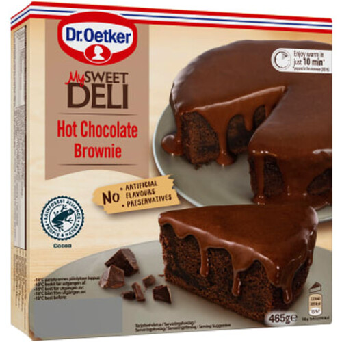 Hot Chocolate Brownie 465g Dr. Oetker
