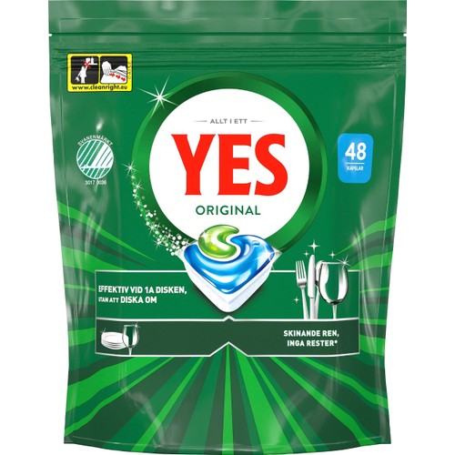 Diskmaskinstabletter Original 48-p YES