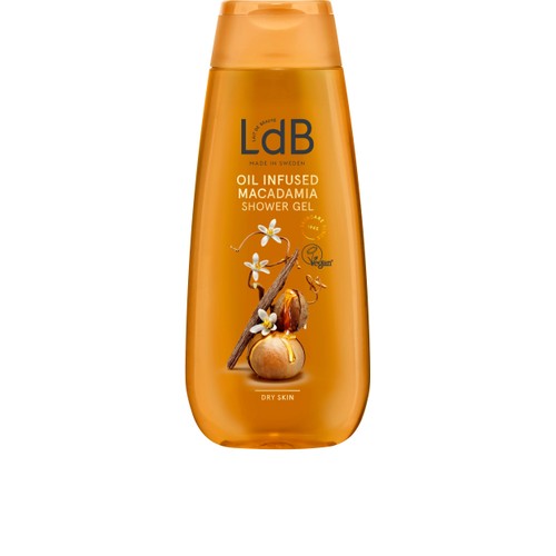Duschtvål Macadamia oil 250ml LdB