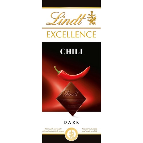 Chokladkaka Excellence Chili 100g Lindt