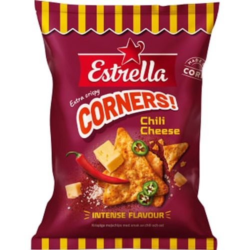Chips Corners Chili Cheese 160g Estrella