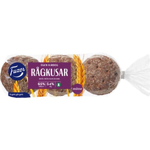 Rågkusar 675g Fazer