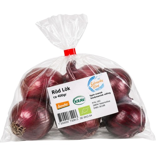 Rödlök Eko 400g KRAV Solmarka Gård