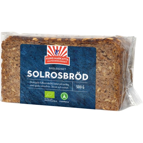 Solrosbröd Ekologisk 500g Kung Markatta