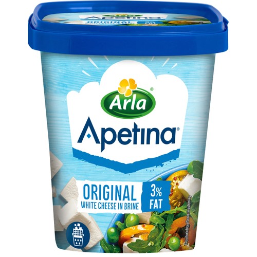 Vitost tärnad lake 3% 410 g  Apetina