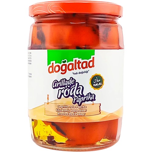 Paprika Röda Grillade 520g Dogaltad