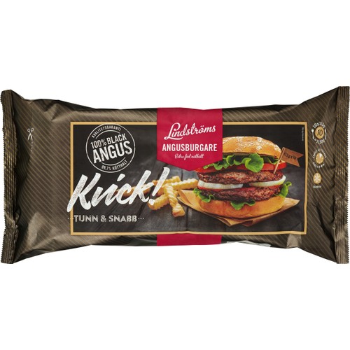 Angusburgare storpack 10-p 1130g Lindströms