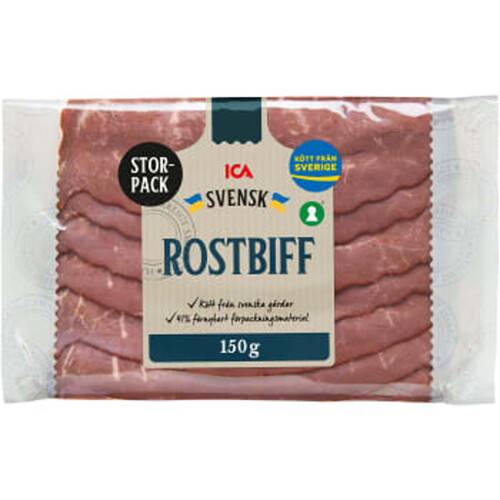 Rostbiff Storpack 150g ICA