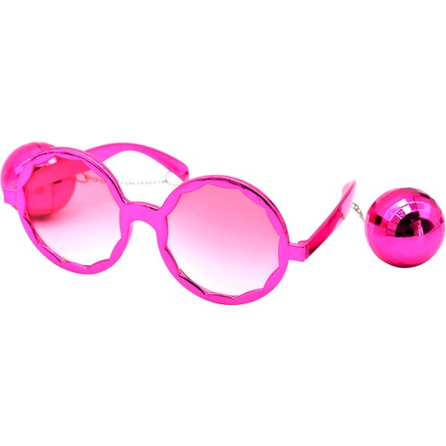 Partyglasögon M Discokulor Rosa 1st Festive