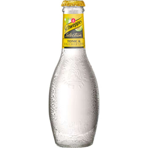 Drinmix Tonic & lime 20cl Schweppes Premium