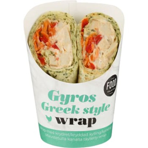 Wrap Gyros style 195g Food Collective