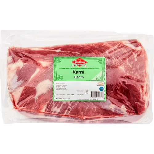 Fläskkarré Benfri Hel ca 2kg Gudruns