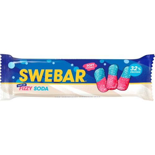 Proteinbar Fizzy Soda 55g Swebar