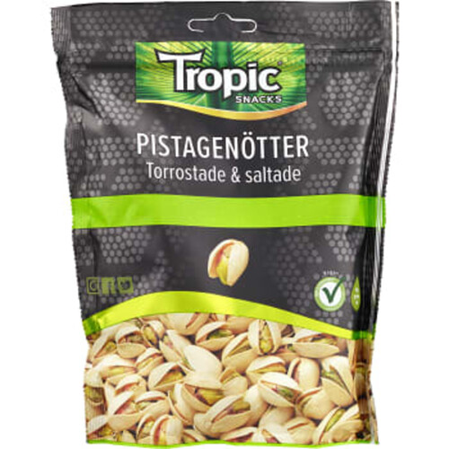 Pistagenötter Torrostade & saltade 160g Tropic Snacks