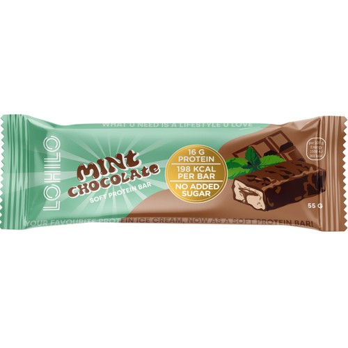 Proteinbar Mint Chocolate 55g LOHILO