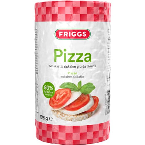 Riskakor med Pizzasmak 125g Friggs