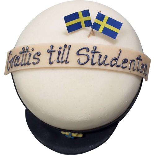 Tårta Studentmössa 6 Bitar 930g Eget bageri