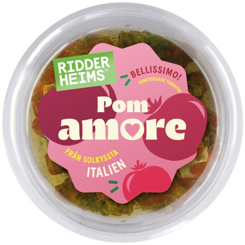 Pomamore Basilika och Parmesan 130g Ridderheims