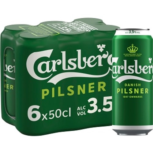 Öl 3,5% 50cl 6-p Carlsberg 