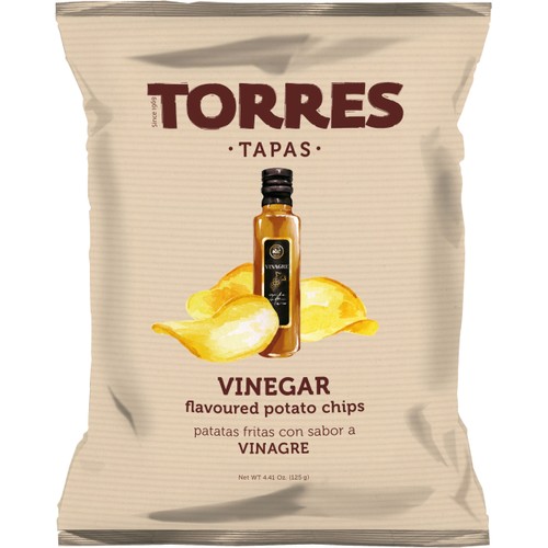 Chips Med Vinäger ca 125g Torres