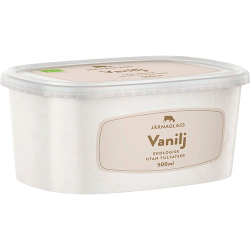 Glass Vanilj Eko 500ml Järnaglass