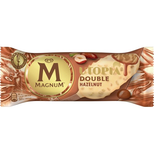 Glasspinne Utopia double hazelnut 1-p Magnum
