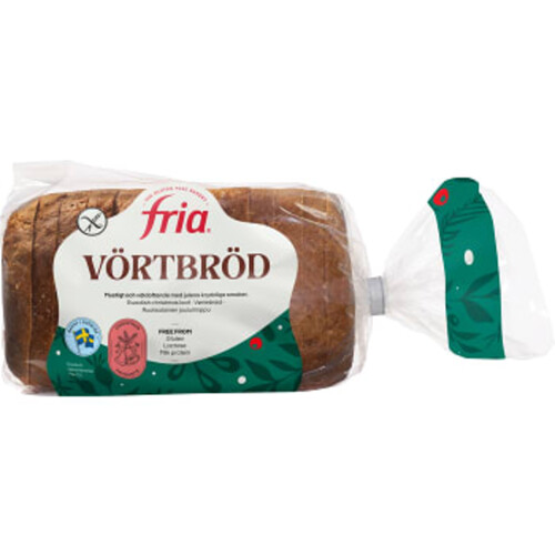 Vörtbröd Glutenfri Fryst 500g Fria