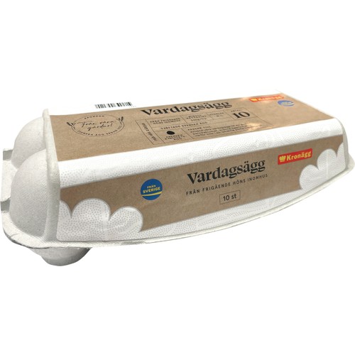 Ägg Frigående inomhus M/L 10-p Kronägg