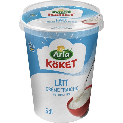 Lätt crème fraiche 13% 5dl Arla Köket®