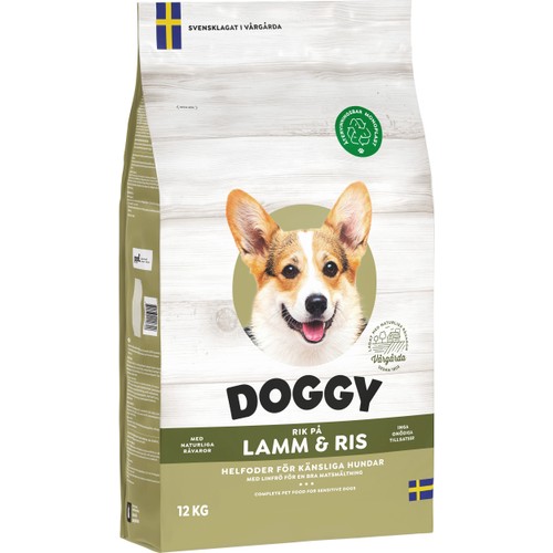 Hundmat Lamm & Ris 12kg Dog